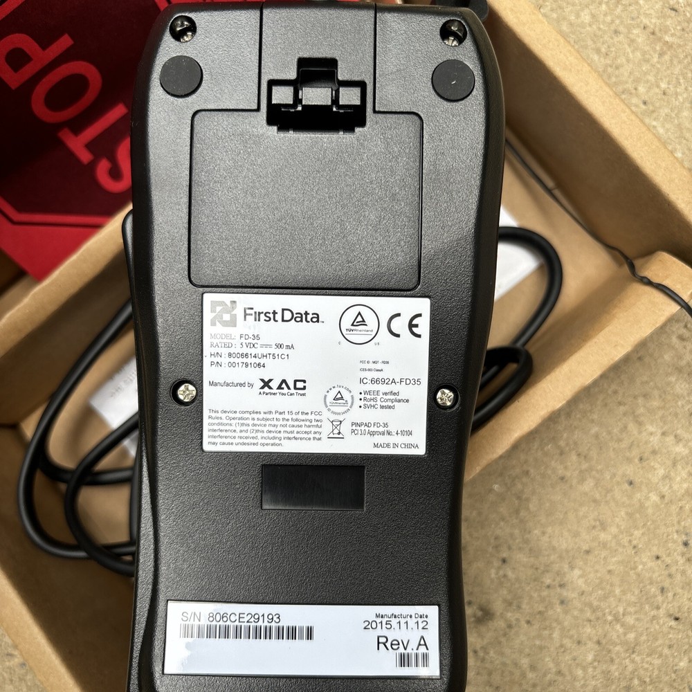 FD-35 First Data Pin Pad