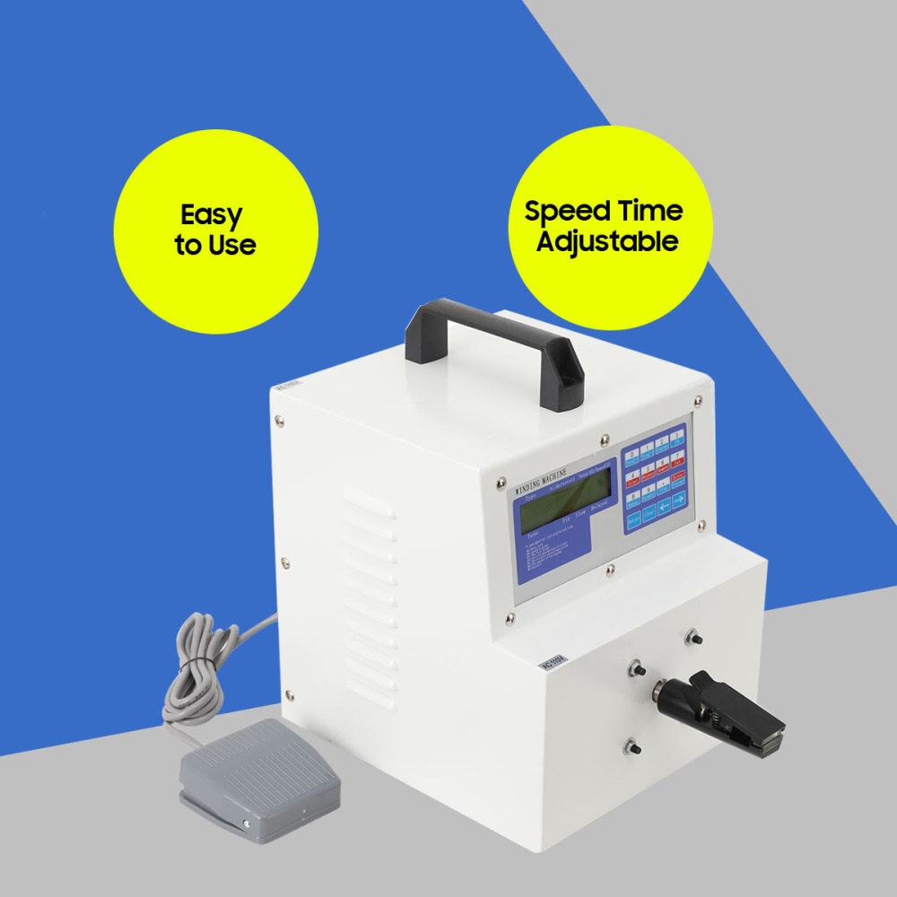 Wire Twister Automatic Wire Twisting Machine High-Speed w/LCD Display Adjustable