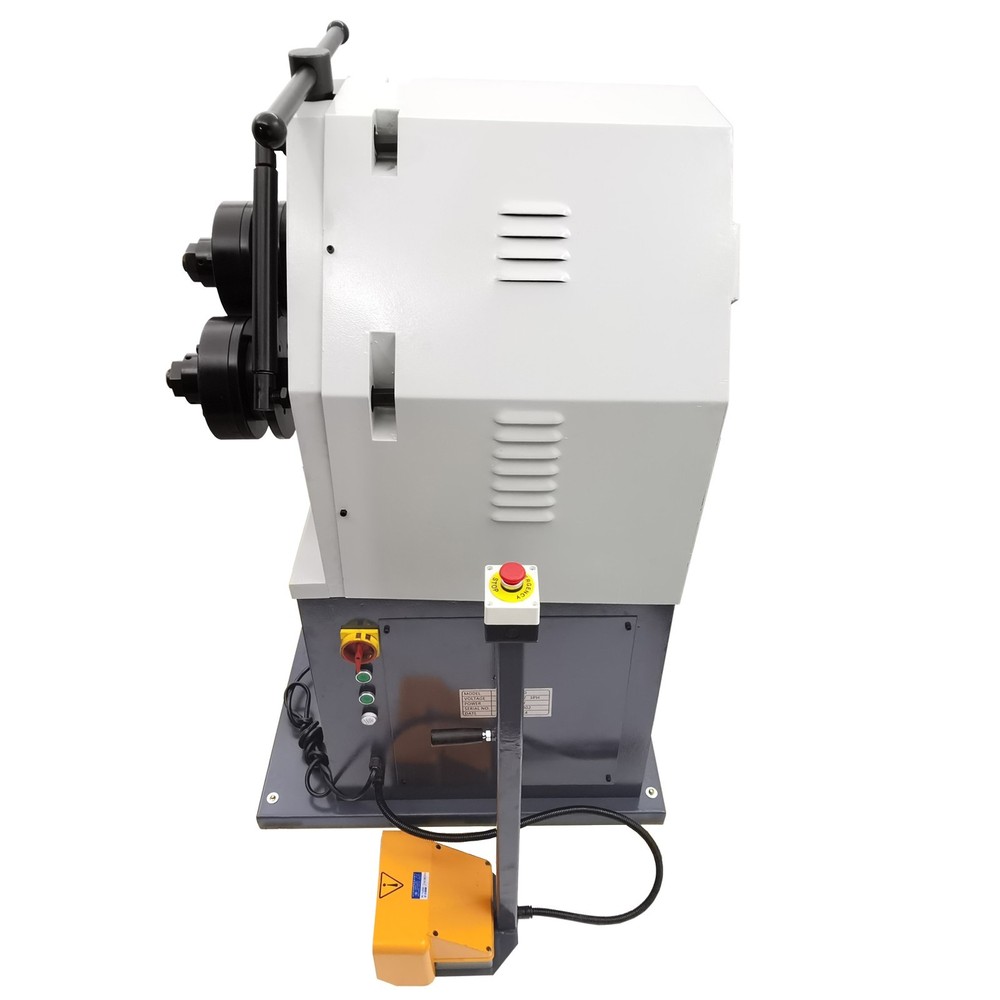 3 Rollers Industrial Electric Roll Bending Machine φ2" Ring Roller 220V