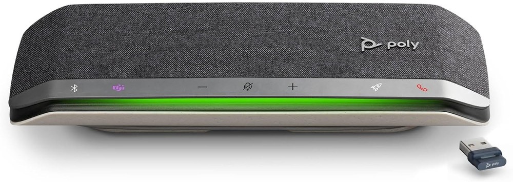 Poly Studio P5 Webcam 1080p + Sync 40+ Speakerphone Teams BT700 Bundle