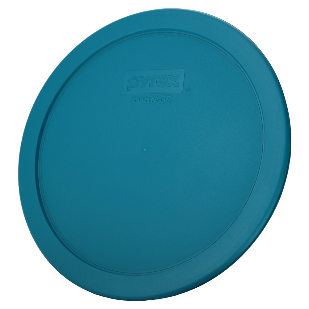 Pyrex 7402-PC 6/7-Cup Adriatic Blue Food Storage Replacement Lid (2-Pack)