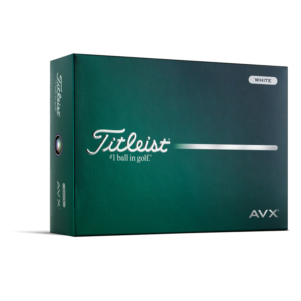 TITLEIST AVX WHITE GOLF BALL DOZEN 2026