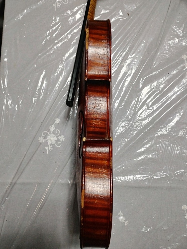 Antique Violin By Willy Wilkonowski