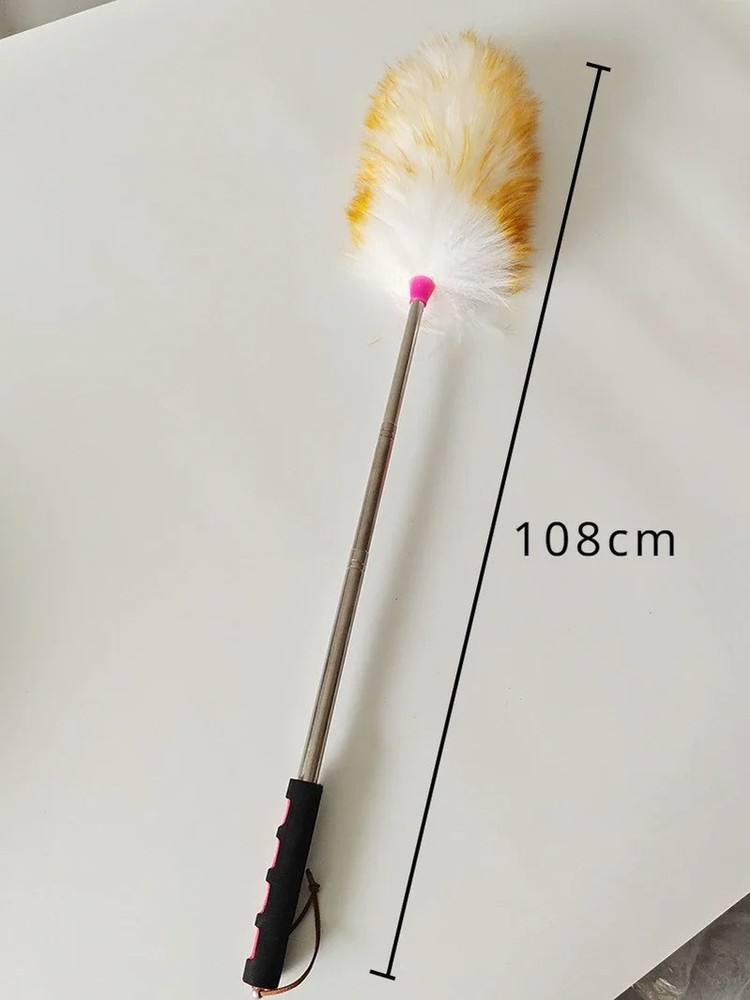 Wool Duster for Home Car Cleaning - Microfiber Dust Removal Tool