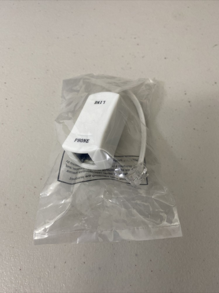 In-Line DSL Noise Filter Telephone Fax Cavalier Reduce Erratic Interruption 1pc