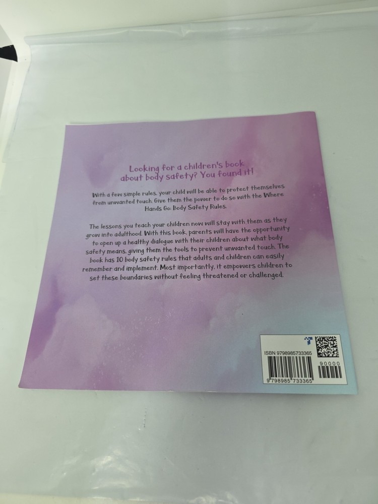 Where Hands Go: Body Safety Rules