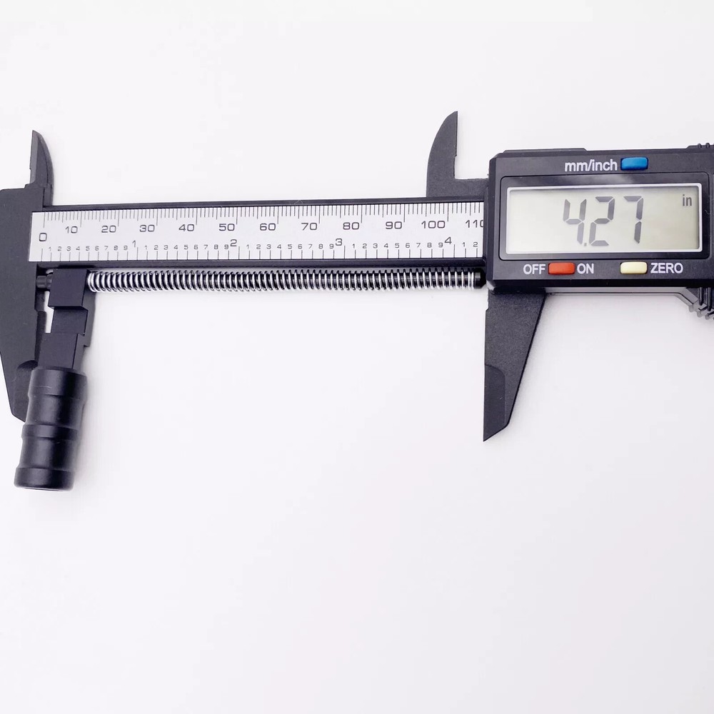 Ruger 10/22 Oversized Red Extended Bolt Handle Black