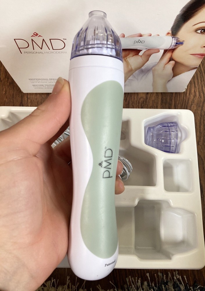 PMD Personal Microderm Classic Complete Skin Care System Gray - Clean With Box