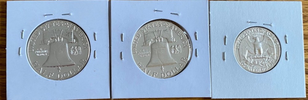 3 Silver Proof Coins