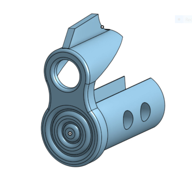 3d printed Crosman 140 gun sight