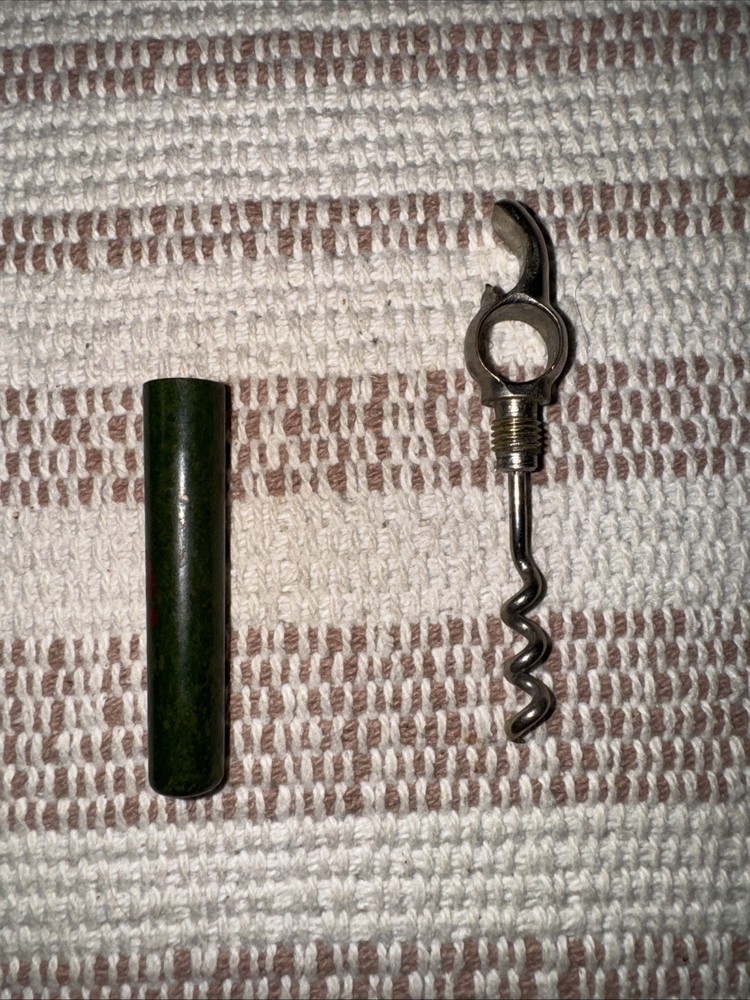 Vintage Bottle Opener/ Corkscrew Bakelite Handle