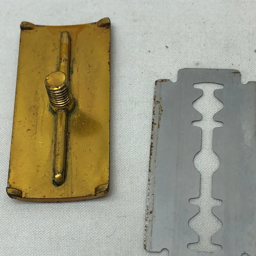 Vintage Gillette Gold Safety Razor