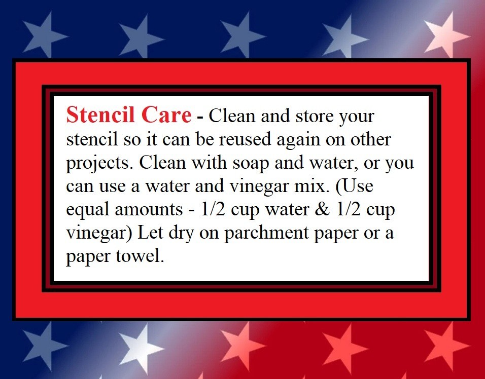 7.5"x10" Clear Plastic Stencil - Rose (RO388)*****