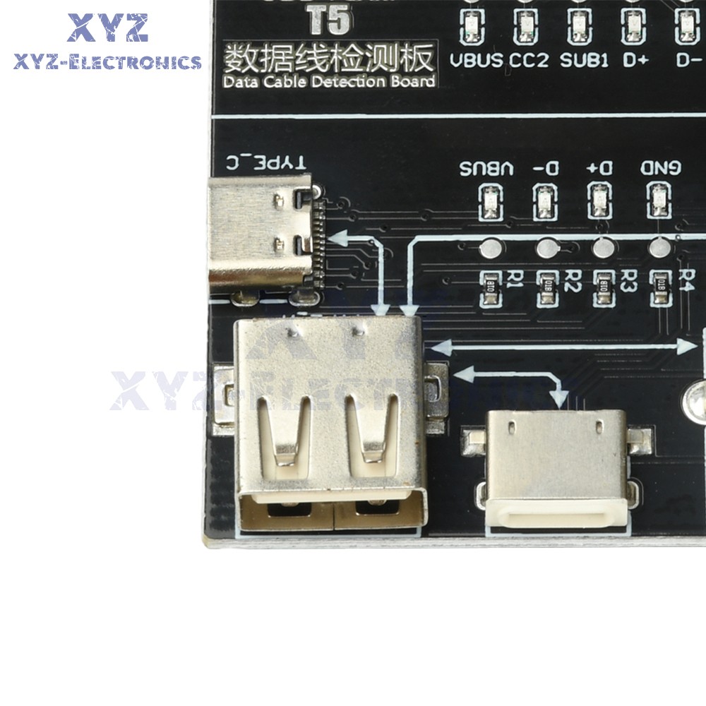 T5 Multifunctional Interface Cable Detection Module Data Cable Abnormal Testing