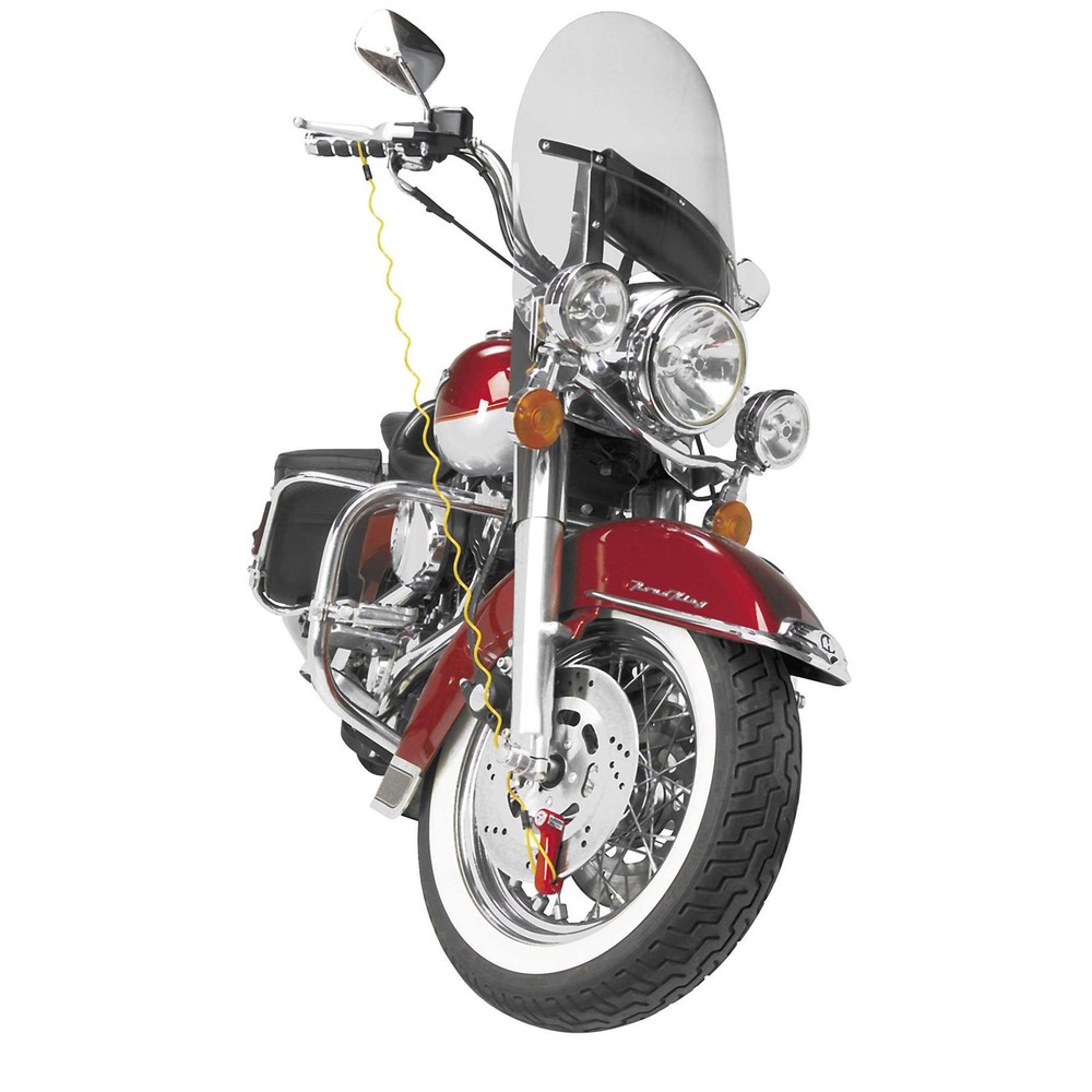 Bully Locks Disc Lock Reminder - Yellow - 4" REMINDER