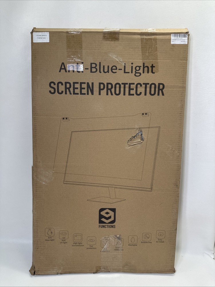Anti Blue Light Screen Protector for 32 Inches Screen Measured Diagonally