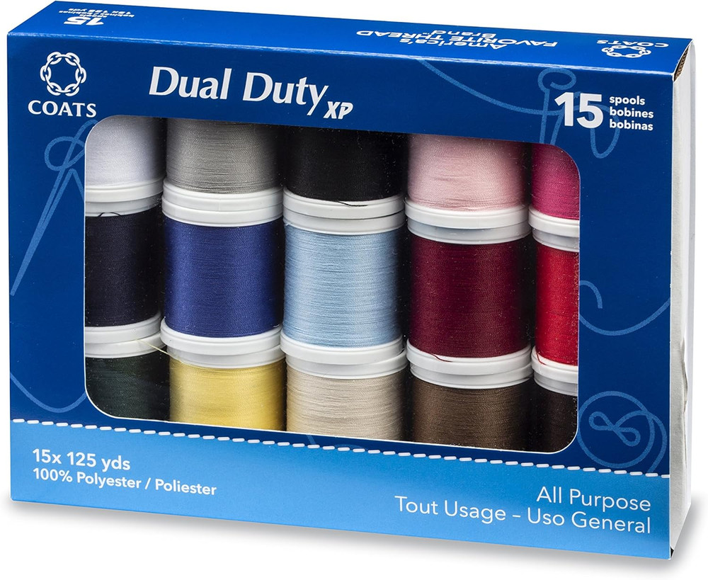 Coats Dual Duty XP General Purpose Thread Box 15/Pkg