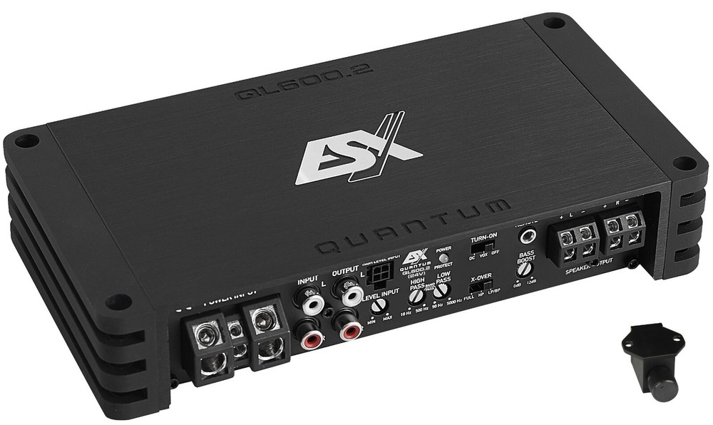 ESX QL600.2 24V 2ch Class D Digital amplifier 600w RMS
