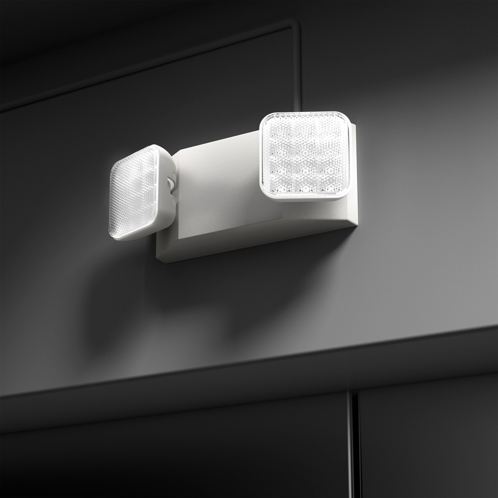 12 Packs UL Listed Led Emergency Light Exit Signs White Commercial Exit Sign Set