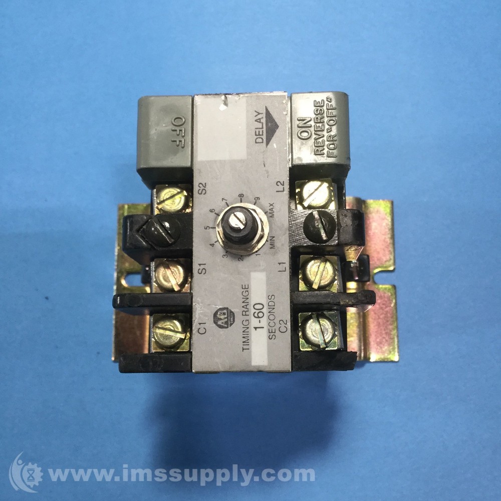 Allen Bradley 852S-NSC Series G Solid State Timer, 852 Module USIP