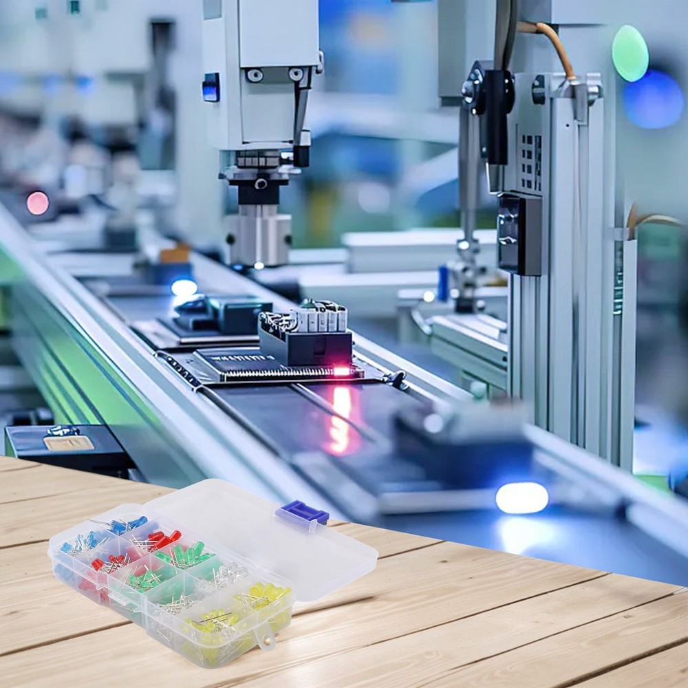 300 Pcs LED Diode Set with 5 Different Colors Suitable for Various DIY Projects