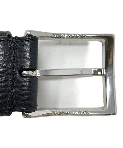 PIZZA STEFANO Leather belts black