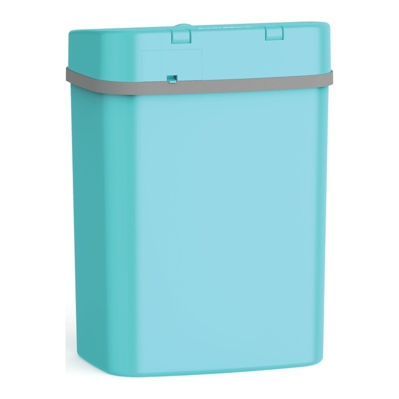 Touchless Motion Sensor Trash Can 3.2 Gallon Automatic Lid Wastebasket Teal