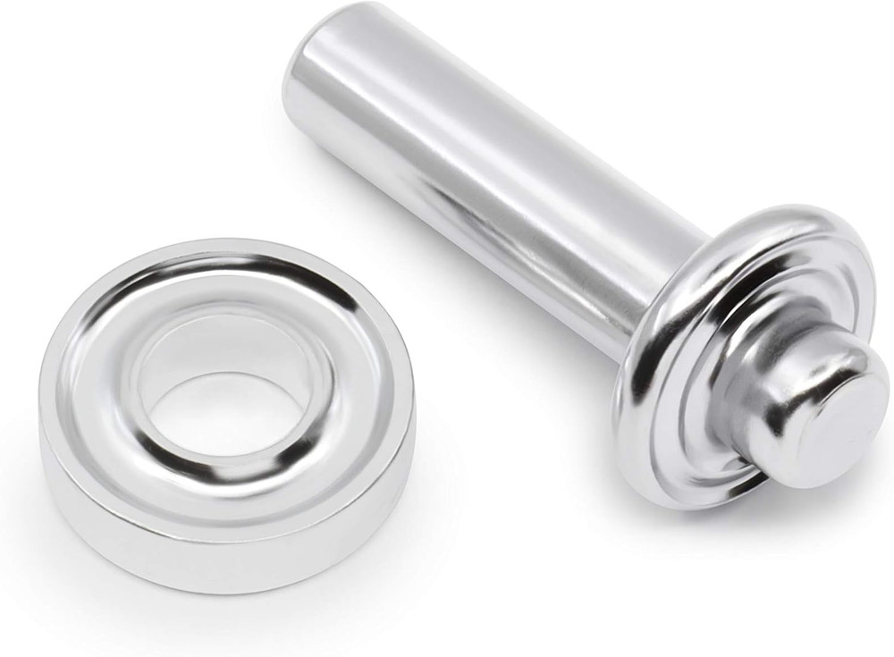7/16" Extra-Large Eyelets with Tools, Gold, 72 Sets