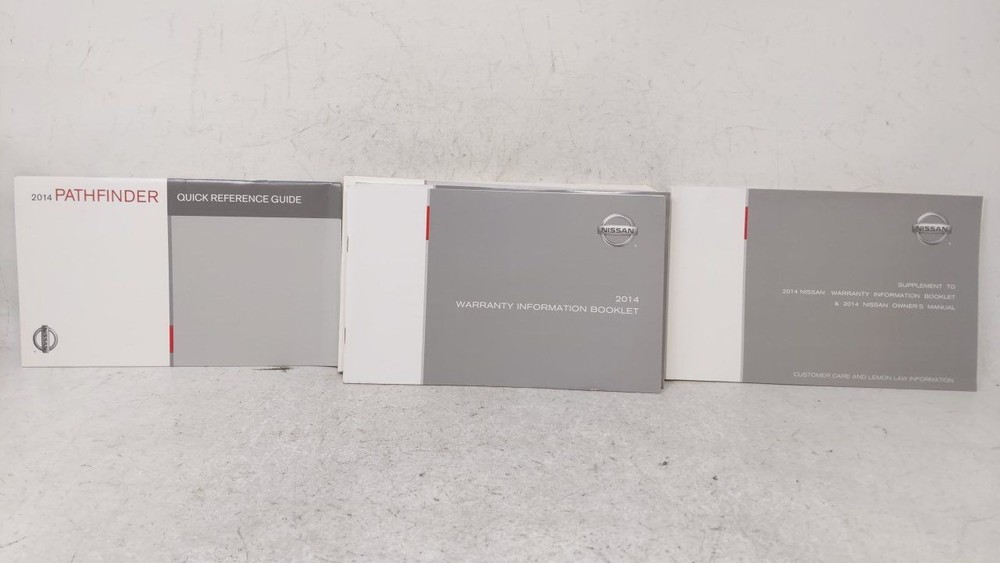 2014 Nissan Pathfinder Owners Manual Book Guide EVWCS