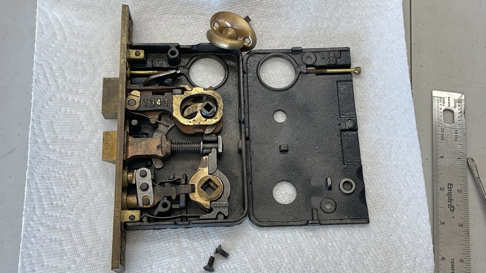 Antique Corbin Mortise & Thumbturn