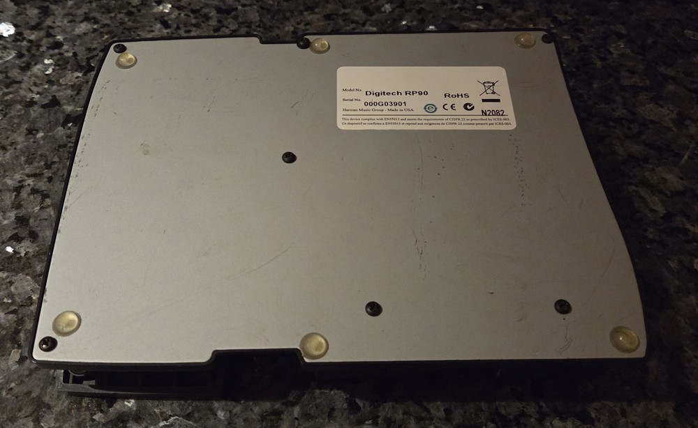 Digitech RP90 Modeling Guitar Processor 59 Hi Def Models,Expression Pedal DSP