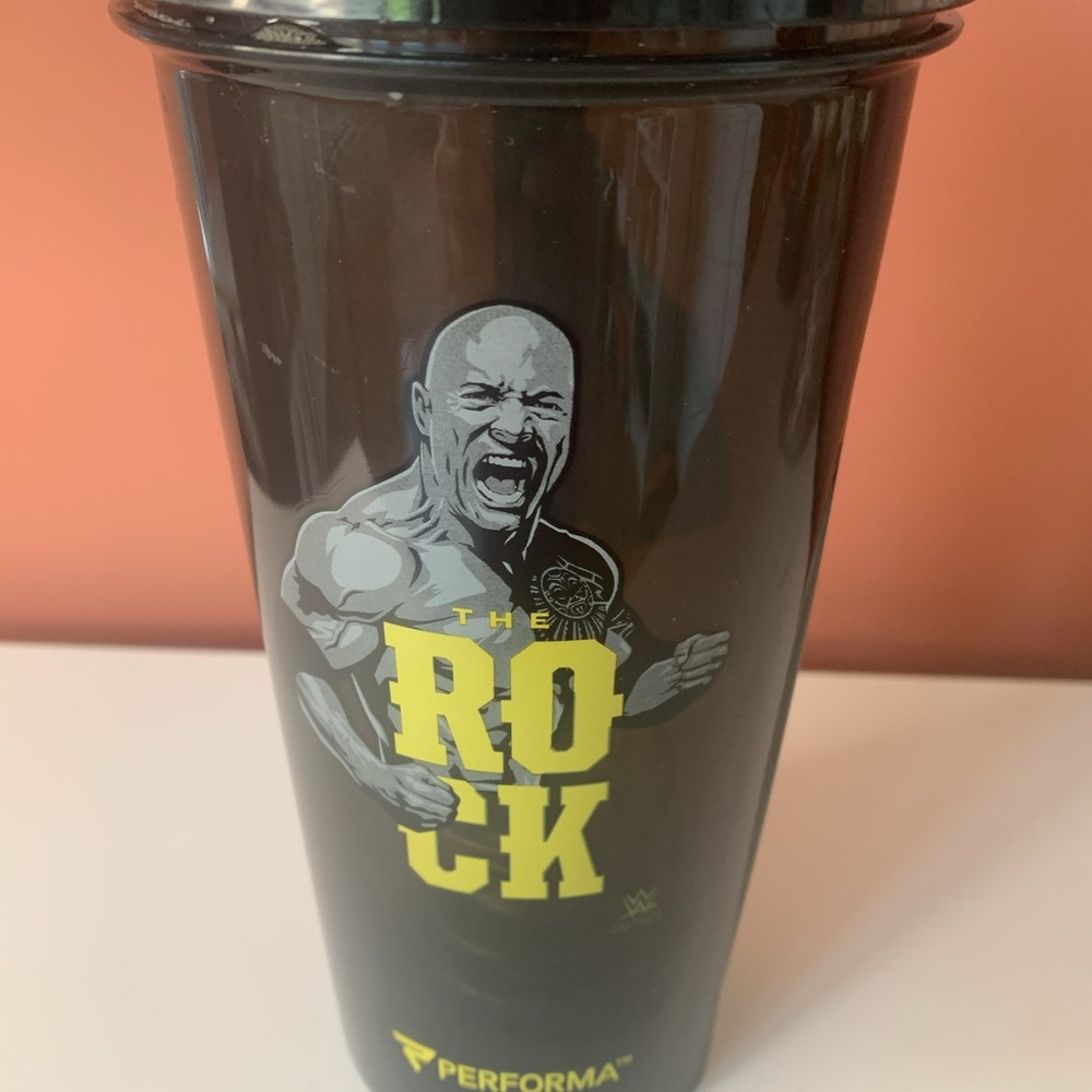 PERFORMA The Rock Black Shaker Bottle - 28oz.