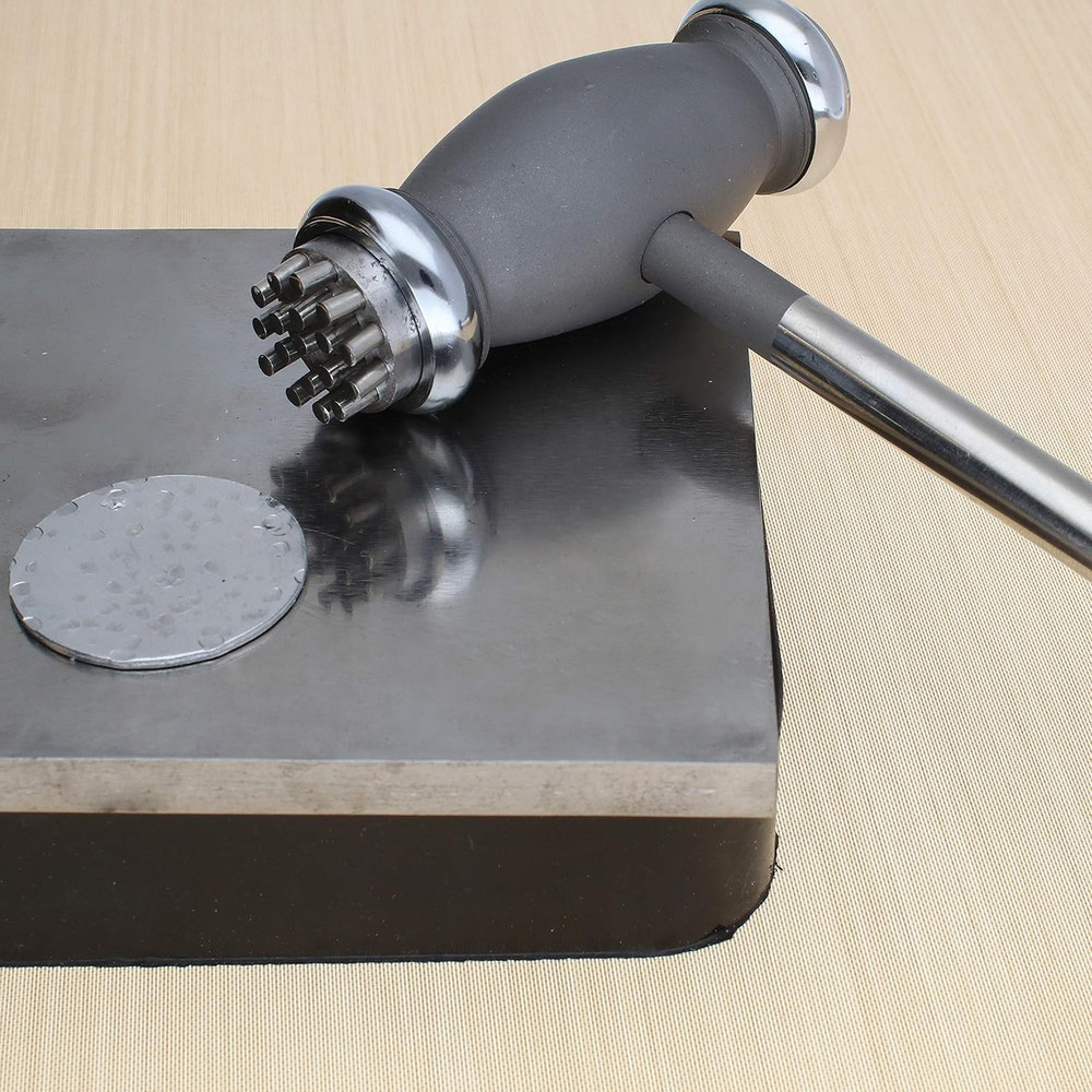 Beadsmith Interchangeable Texture Hammer - 12 Faces for Metal Texturing