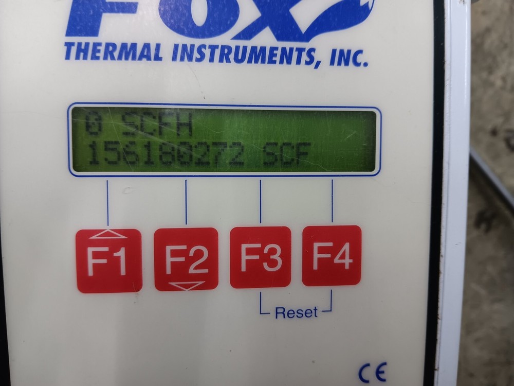 Fox Thermal Instruments Model FT2 Gas mass Flowmeter /Temperature Transmitter
