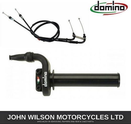 Domino Quick Action Throttle KRR03 & Cables