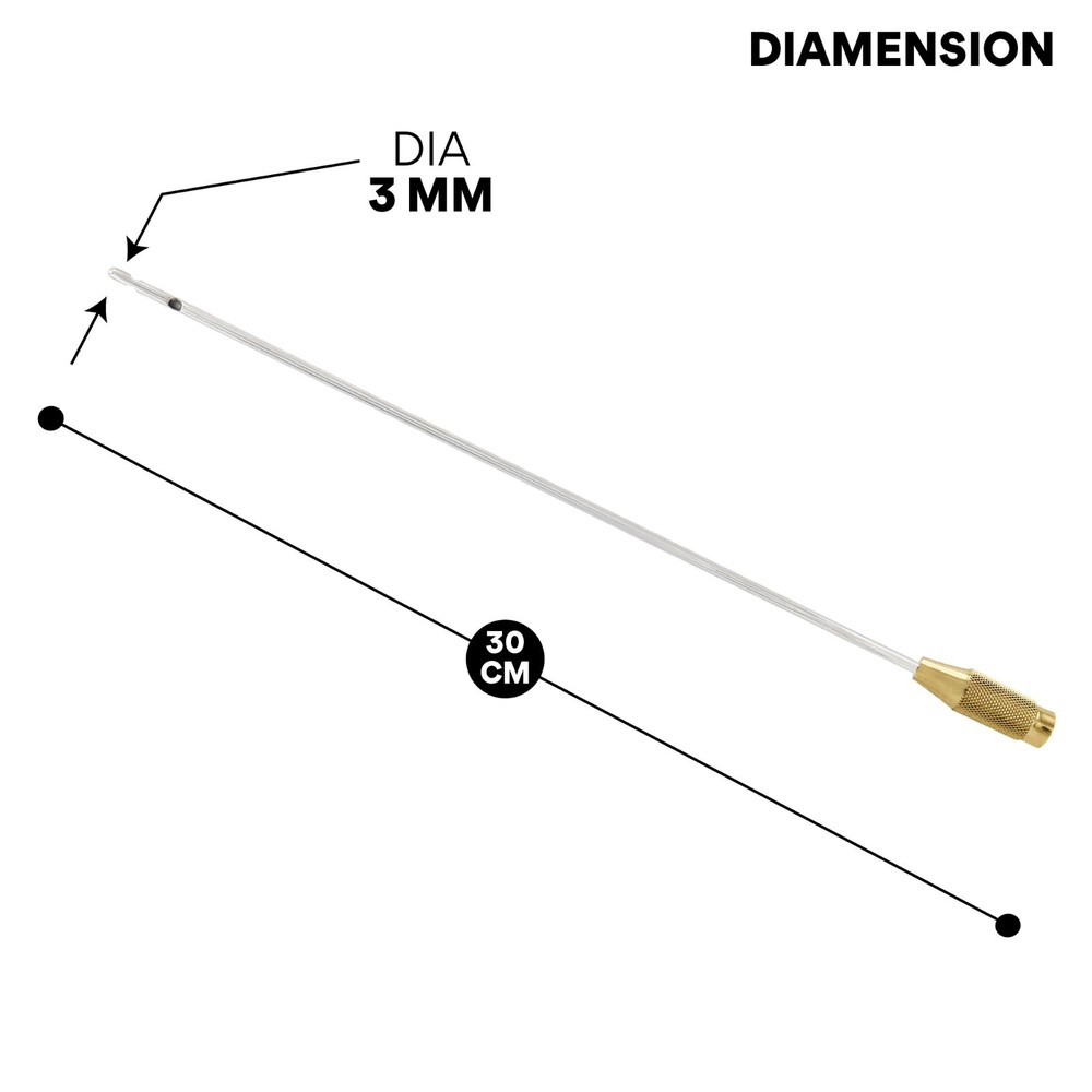 Liposuction Cannulas 2 Lateral & 1 Central Hole 3mmx30cm Plastic surgery Tools