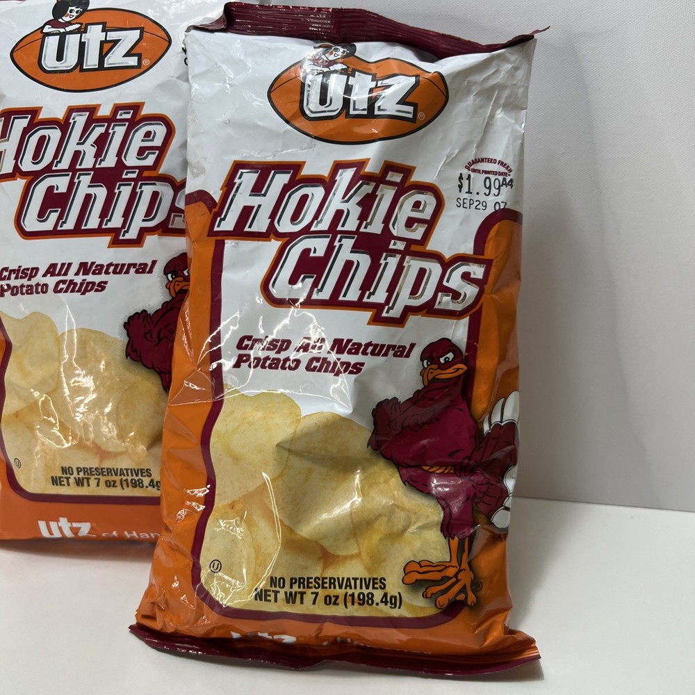 Virginia Tech Edition UTZ “Hokie chips” Potato Chips 2007