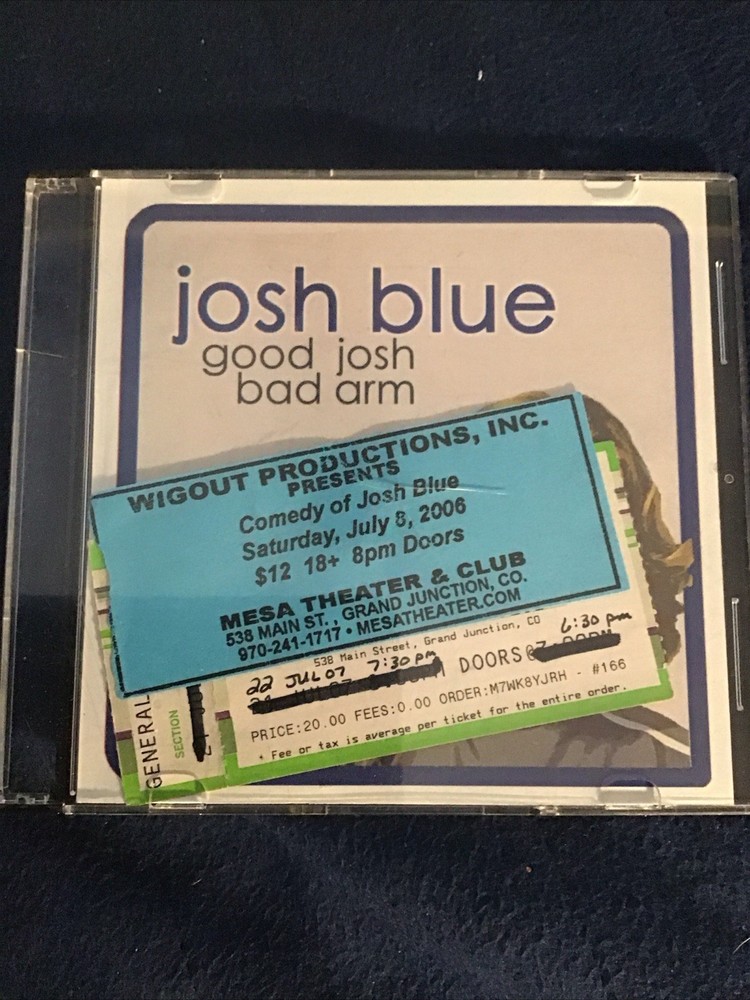 Josh Blue Autographed Cd