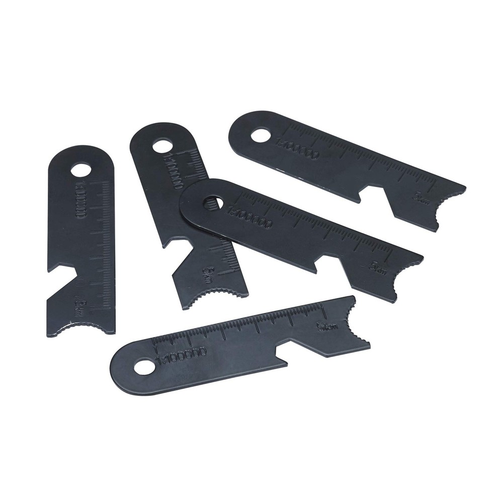 FOSTAR 5pcs Scraper Striker Set for Ferro Rod use, a Useful Small...