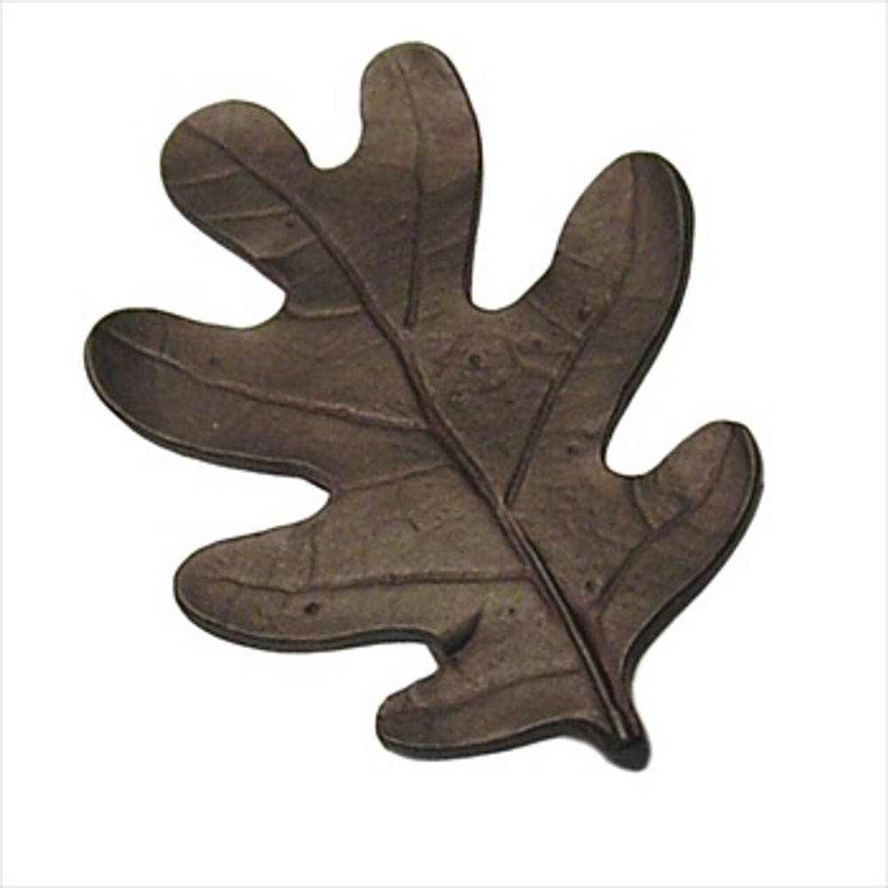 3" Small Oak Leaf Knob