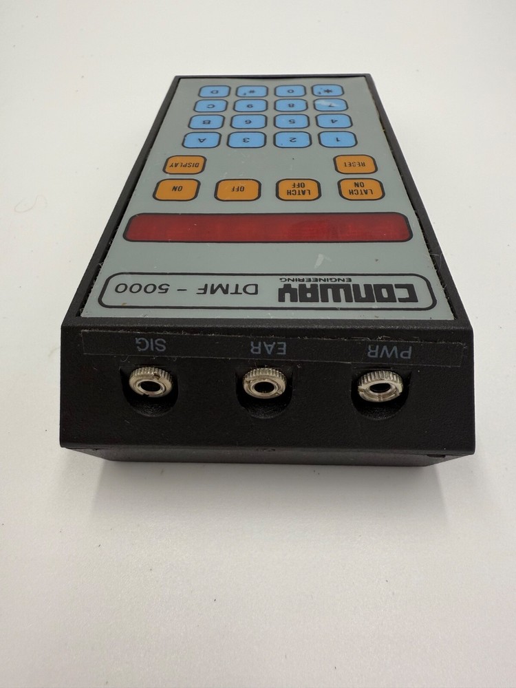 Conway Engineering DTMF-5000 Dual-Tone Multi Frequency Analyzer UNTESTED