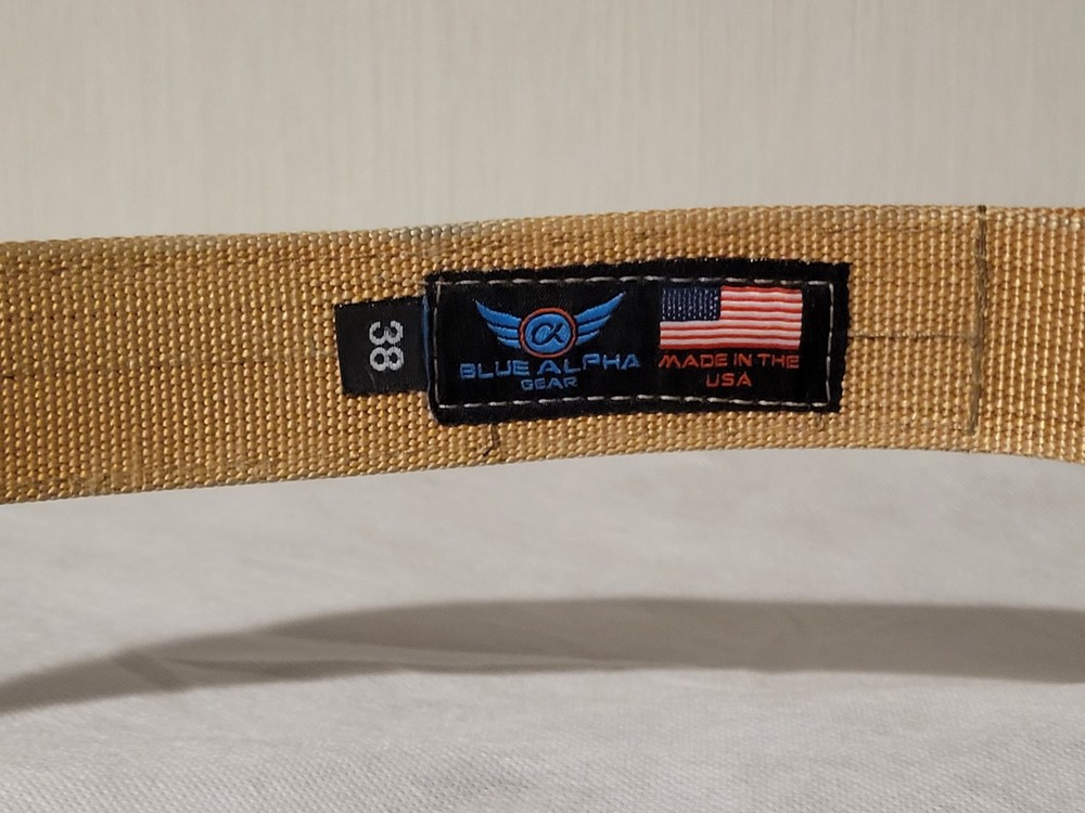 Blue Alpha 1.5" Low Profile EDC Belt