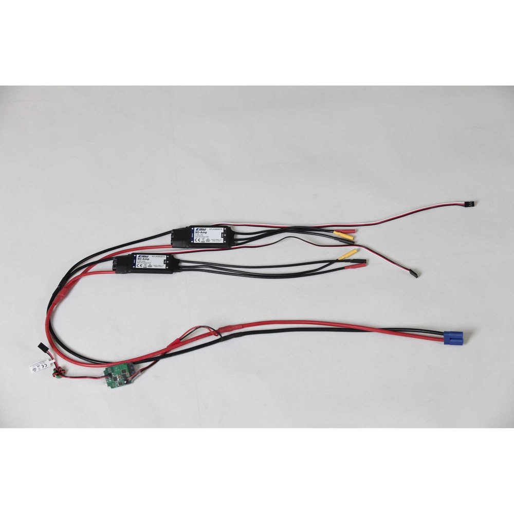 E-flite 80-Amp Brushless ESC Pro Switch-Mode with 8A BEC- EFLA0880EC5