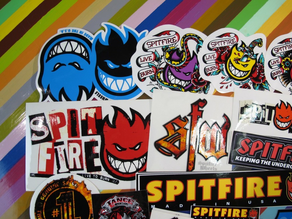 Spitfire Wheels skateboard sticker - assorted graphics new and vintage