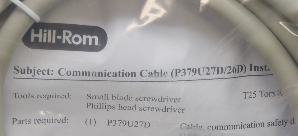 Hill-Rom P379U27D Breakaway Communication Cable (R9)