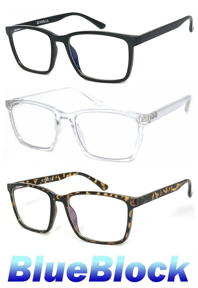 Blue Light Blocking Glasses Computer Gaming Retro Eyewear Vision Care Protection