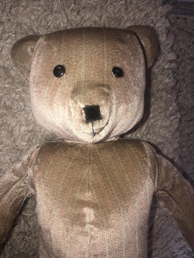 Vintage Teddy Bear Handmade Brown Rare