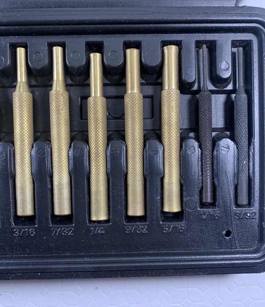 Wheeler Engineering Roll Pin Starter Punch Set for Gunsmithing