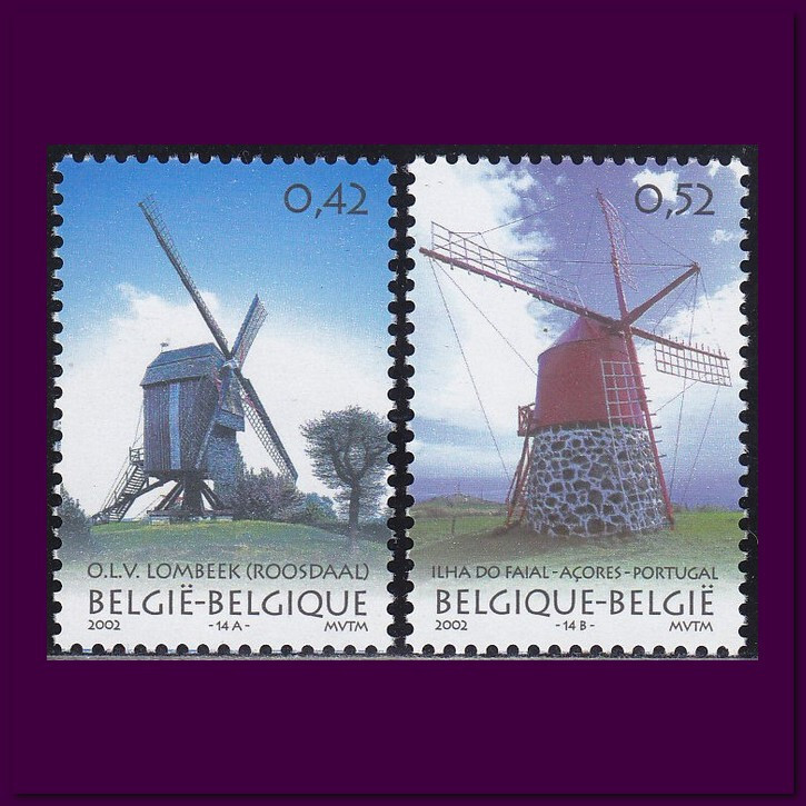 Belgium 2002 (3091-3092) Mint never Hinged