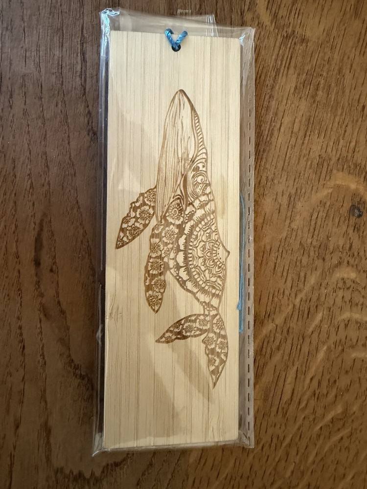 Humpback Bamboo Bookmark